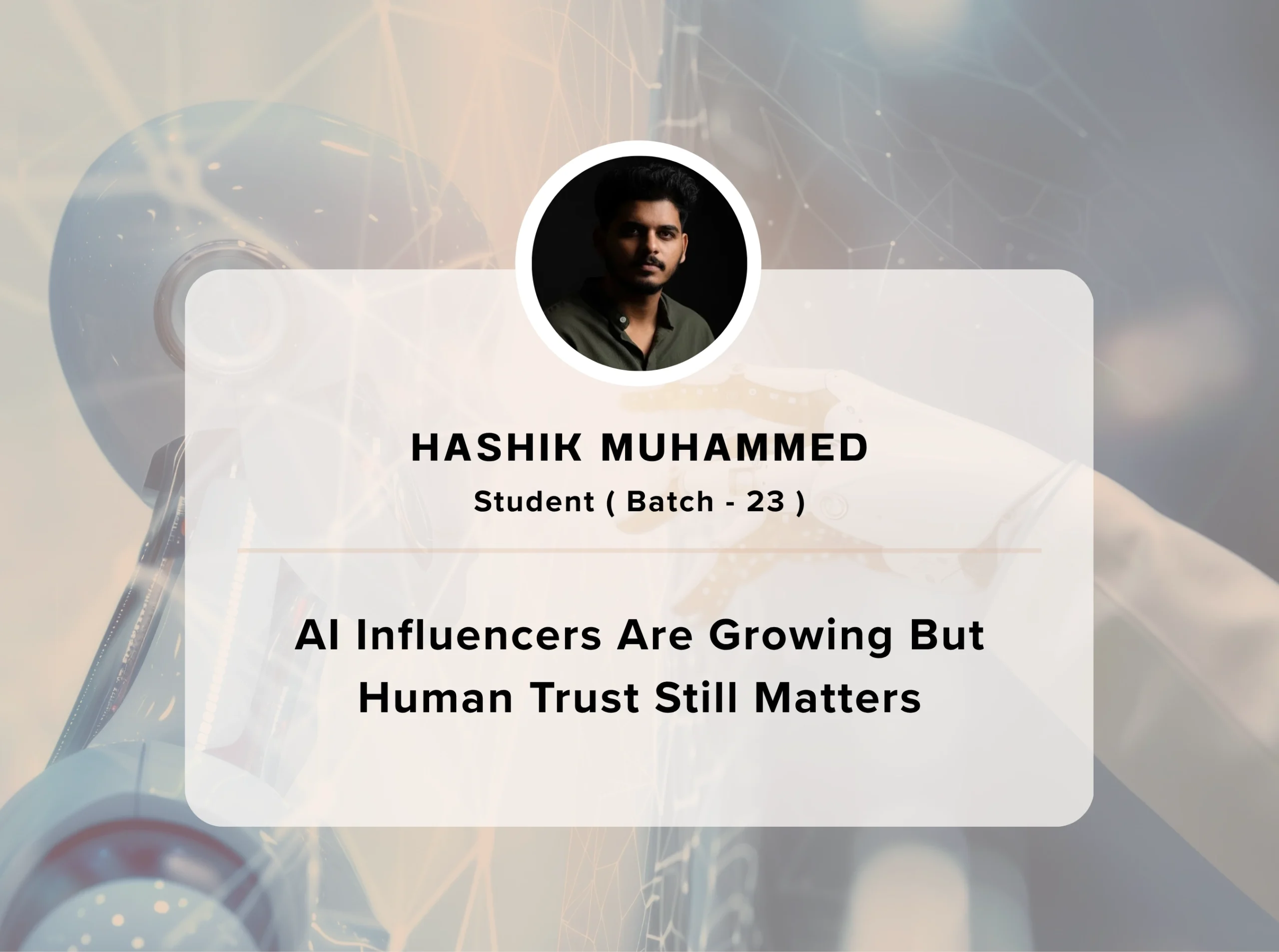 AI Influencers Are Growing But Human Trust Still Matters