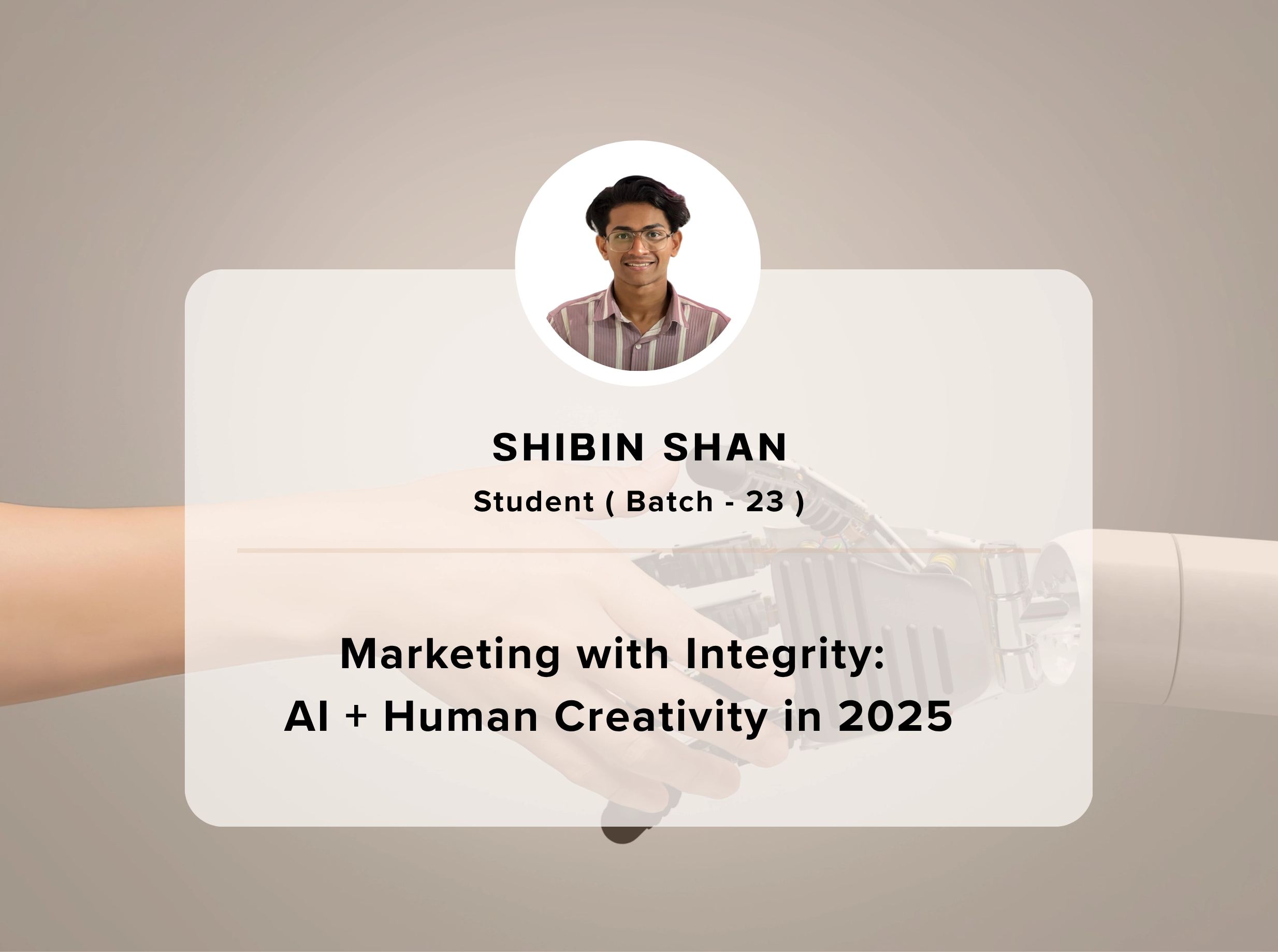 Marketing with Integrity: AI + Human Creativity in 2025